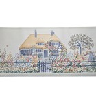 Vintage 90s Cottagecore Wallpaper Border Floral Garden House Trellis 2 Rolls 