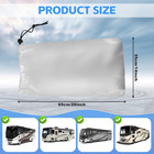 Winter-proof Insulated Rv Mirror Covers For Class A Motorhomes - Waterproof Sun