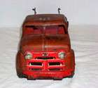 1950   s Vintage Marx Lumar Lazy Day Farms Pressed Steel  Tin Litho Truck Toy