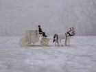 Rtbwtm - Miniature Plastic Rabbit Horses - Vintage - 7 5cm