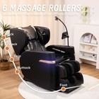 New Full Body Shiatsu Massage Chair Recliner Zero Gravity Back Heat Air Pressure