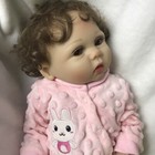 Realistic Newborn Reborn Baby Dolls Full Body Vinyl Silicone Lifelike Girl Doll