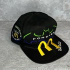 Vintage 1995 Batman Forever Mcdonald s Racing Bill Elliott Snapback Nascar Hat