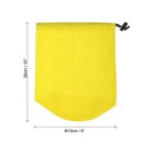 Stuff Sack  5x10  Waterproof Outdoor Drawstring Bag For Camping  Yellow