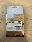 Lot Of 2 Tdk 8mm 120 Mp Premium Hi8 Camcorder Video Blank Tapes 120mp New Sealed