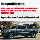 Vijay Fit 2005-2023 Toyota Tacoma Crew Cab Running Boards   Step Bars Nerf Bar