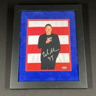Elon Musk  tesla doge  Autographed Photo Signed Suede Matted Usa Coa Hologram