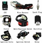 Electric Wiring Harness Wire Loom Cdi Stator Kit For 50 70cc 90cc 110cc Atv Quad