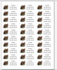150 Covered Bridge  2 Mailing Return Address Labels Personalized