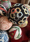 Lot 18 Vintage Japanese Traditional Temari Balls Handmade 40  Years Old