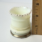 Petoskey Michigan Mi Uranium Antique 1901 Custard Glass Souvenir Trinket Mug Cup