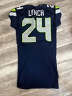 Authentic Team Issued Seattle Seahawks Marshawn Lynch Game Day Signed Jersey Nfl