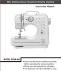 Electric Sewing Machine Portable Crafting Mending Machine 12 Built-in Stitches