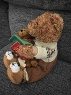 2006 Avon Twas The Night Before Christmas Animated Talking Story Time Plush Bear