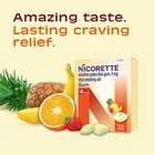 Nicorette 4mg Gum Stop Smoking Aid - Fruit Chill 20 Count