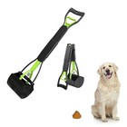 17 7  dog Cat Pooper Scooper Easy Pet Scoop Animal Waste Clean Pick Up Green