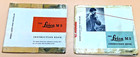 Original 1955 Leitz Leica M3 Instruction Books - Two Different Booklets