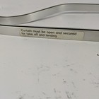 Pair Curtain Rails First Class Aviation Airbus A320 Film Tv Prop