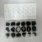 Easily Accessible Snap Ring Collection Of 225 Pieces With Organizer Box