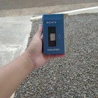 Sony Walkman Tps-l2 Cassette Player  blue With Blue Case  Fully Working