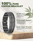 Copper Bracelet For Men  3x Strength Magnetic Bracelet With 99 99  Pure Copper R