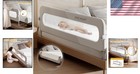 Adjustable 59-inch Toddler Bed Rail - Ultimate Safety Bumper For Cribs And Beds