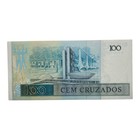 1986-1988 Brazil 100 Cruzados Paper Money Banknote     P  211