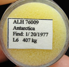 Alh-76009 - Meteorite - L6 Chondrite - Antarctica 1976 - Alh-xxxx - Micro - Coa
