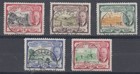 St Kitts Nevis Anguilla 1952 Kgvi Defin Set Blocks   Singles Used  id884 d64861 