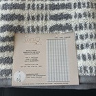 New 2 Loft By Loftex Bath Towels Gray   Cream 100  Cotton Soft