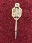 Taylor  1  T c a   1  Vintage Glass And Metal  Meat Thermometer