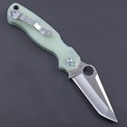 Transparent G10 Tanto Statin Stainless Steel Lock Back Pocket Folding Knife