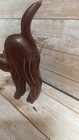 Vintage Wood Carved Scaredy Cat Jamaica 6 