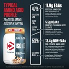 2 Pack Dymatize Iso100 Hydrolyzed Whey Isolate Protein Powder cinnamon Cereal