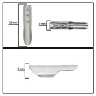 23mm Metal T-bar Cord End Aglet Lock - Multiple Finishes - Pack Size Options