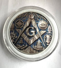 Freemasons - American Silver Eagle 1oz   999 Silver Dollar Limited Edition Coin