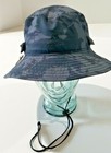 Men s Adidas Victory Ii Bucket Hat Grey Six Camo Black Size S m Golf Fishing Upf