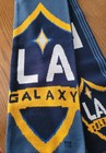 56  La Galaxy Los Angeles Galaxy Mls Soccer Team Winter Knit Fringed Scarf