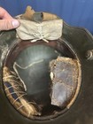 German M16 Helmet Ww1 Ww2 Era With Partially Intact Liner Military Collectible