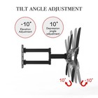 32-65 Inch Full Motion Tv Wall Mount Bracket Tilt 32 36 42 46 50 55 65  Led Lcd