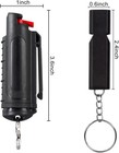 Pepper Spray   Personal Alarm For Women Pepper Spray Self Defense Keychain
