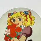 Candy Candy Vintage Oval Tin Can Case Anime Retro Japan Storage Box