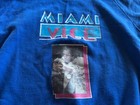 Miami Vice Dj True Vintage 80s Rare Graphic Sweatshirt Sz Sm med Made In Usa