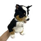 Hansa Australian Kelpie Puppy Hand Puppet Soft Plush Toy 12  30cm