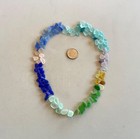 Beach Sea Glass Rainbow Of Colors 100 Pieces Tinies Genuine Surf-tumbled 