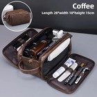 Multi Pockets Pu Toiletry Bag For Women Men Travel Essentials Makeup Bags Waterp