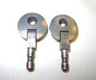 Vintage Singer Sewing Machine Cabinet Head Pin Hinge Set  1 Hole  Antique Copper