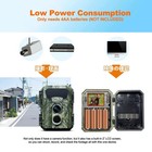 2 Pack Campark Mini 4k 48mp Game Trail Deer Camera Wildlife Hunting Game Cam