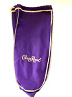 Lot Of 12 Purple Crown Royal Whiskey Drawstring Bags Large 1 75l Bottle Size