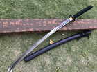 Handmade Japanese Samurai Katana Sword Damascus Folded Steel Sharp Full Tang